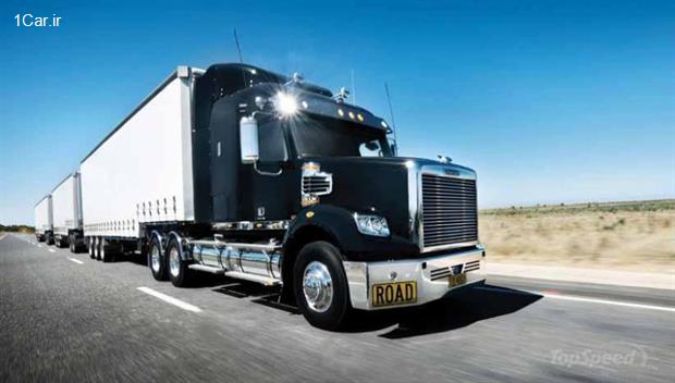 بررسی کامیون فرایتلاینر کرونادو بررسی کامیون Freightliner Coronado